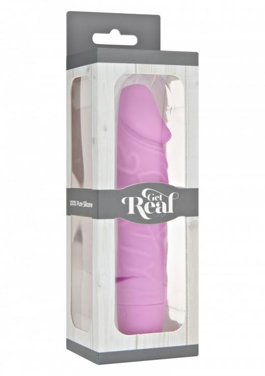 Vibratore in silicone realistico Dildo fallo vibrante vaginale impermeabile get real . Un piacere unico ti aspetta con il tuo nu