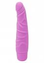 Vibratore vaginale anale pink realistico fallo dildo vibrante in silicone slim sex toys