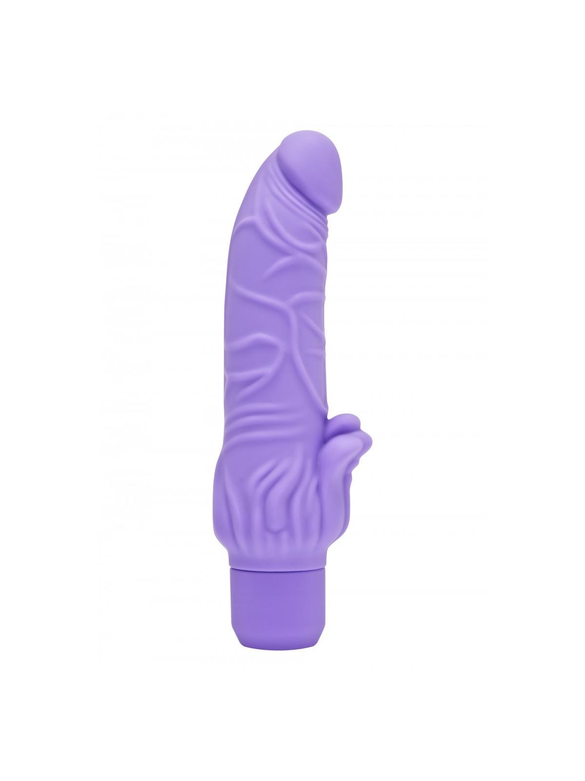 Vibratore vaginale in silicone Dildo falllo vibrante get real realistico sex toys purple