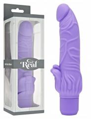 Vibratore vaginale in silicone Dildo falllo vibrante get real realistico sex toys purple