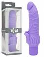 Vibratore vaginale in silicone Dildo falllo vibrante get real realistico sex toys purple