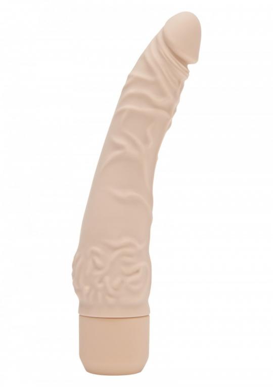 Vibratore vaginale anale realistico slim dildo fallo vibrante in silicone skin sex toys get real