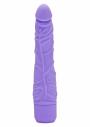 Vibratore vaginale realistico purple get real slim dildo fallo vaginale anale vibrante