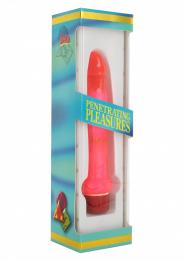 Vibratore slim pink fallo vibrante realistico anale vaginale morbido mini pene