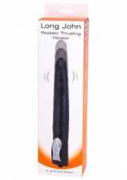 Vibratore realistico dildo fallo nero vaginale black anale vibrante impermeabile maxi big slim