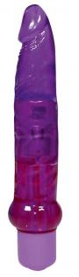 Vibratore vaginale mini fallo dildo anal sex toys vibrante realistico vaginale Purple