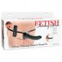 Vibratore strap on con plug fetish fantasy series deluxe vibrating penetrix strap-on