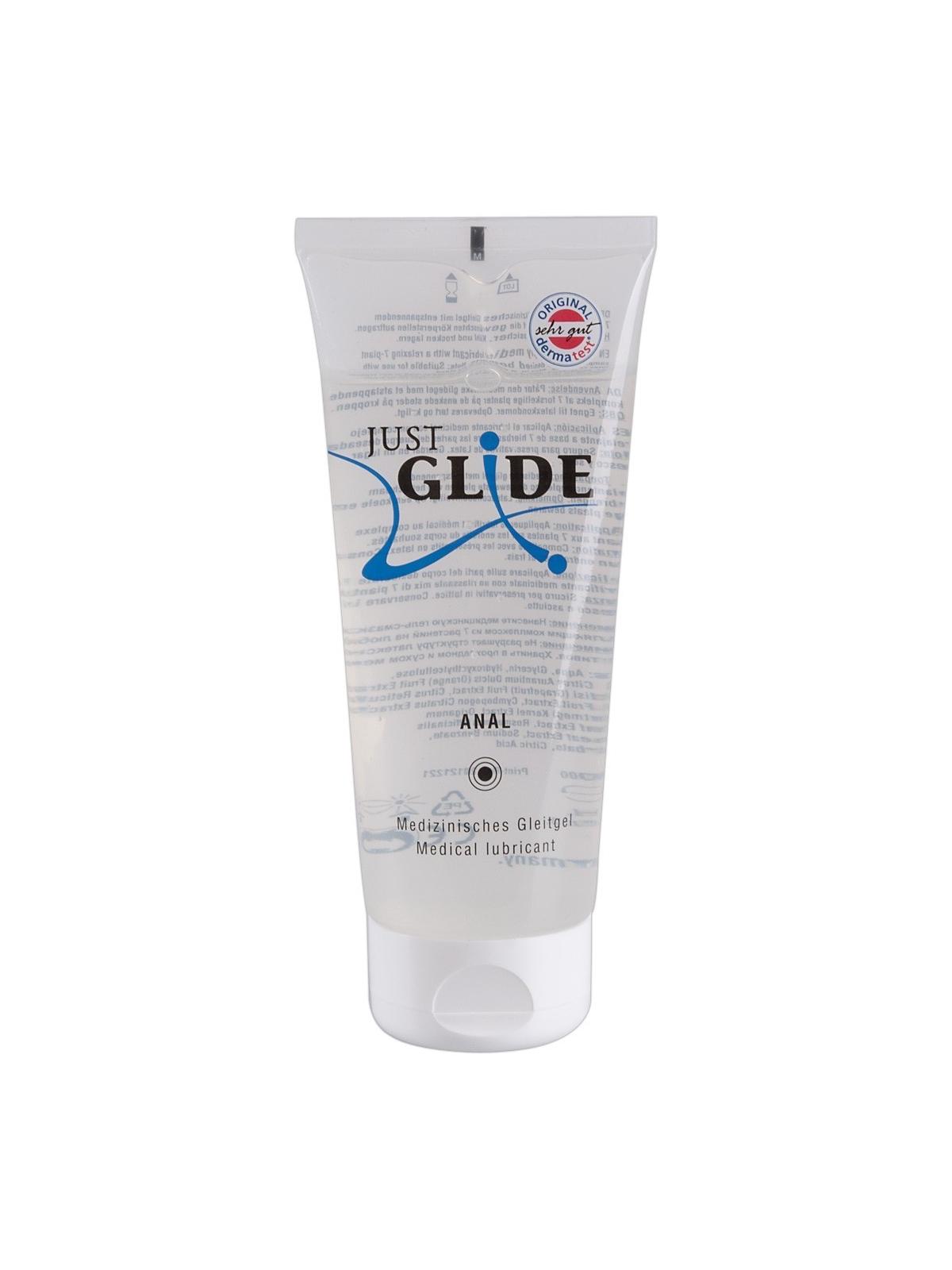 Lubrificante sessuale waterbased medical lubricant just glide anal 50ml