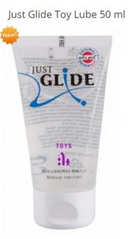 Lubrificate sessuale apposito gel per sex toy anale vaginale just glide toys