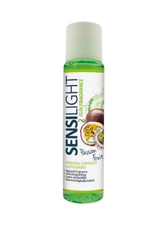 Lubrificante vaginale gel sensilight aromatizzato 60 ml a base acquosa frutto della passione