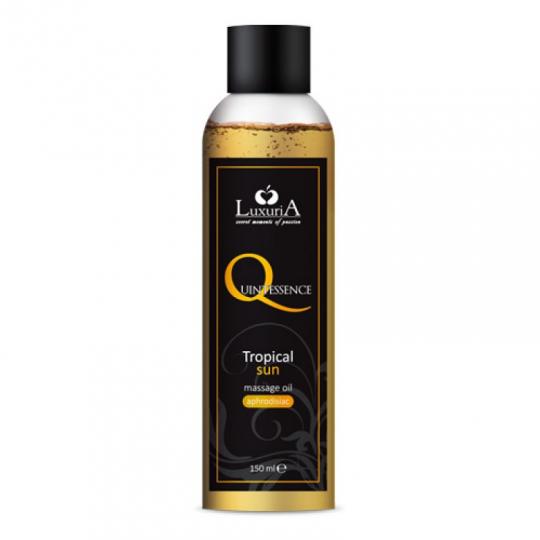 Quintessence massage oil tropical sun olio da massaggio afrodisiaco