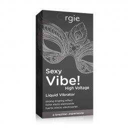 GEL STIMOLANTE lubrificante  SEXY VIBE HIGH VOLTAGE salva preservativo