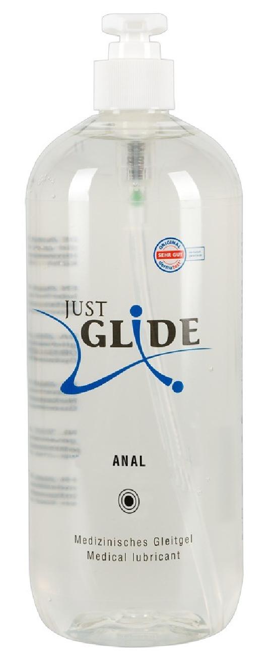 Lubrificante Anale gel intimo a base acqua just glide anal vaginale salva preservativo