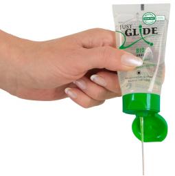 lubrificante gel intimo Anale bio just glide a base acqua salva preservativo 50 ml