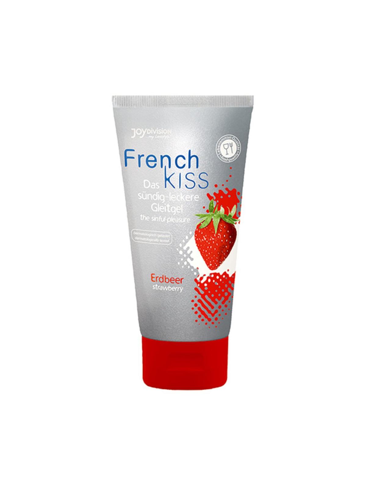 Lubrificante sessuale lick it fragola french kiss STRAWBERRY 75 ml